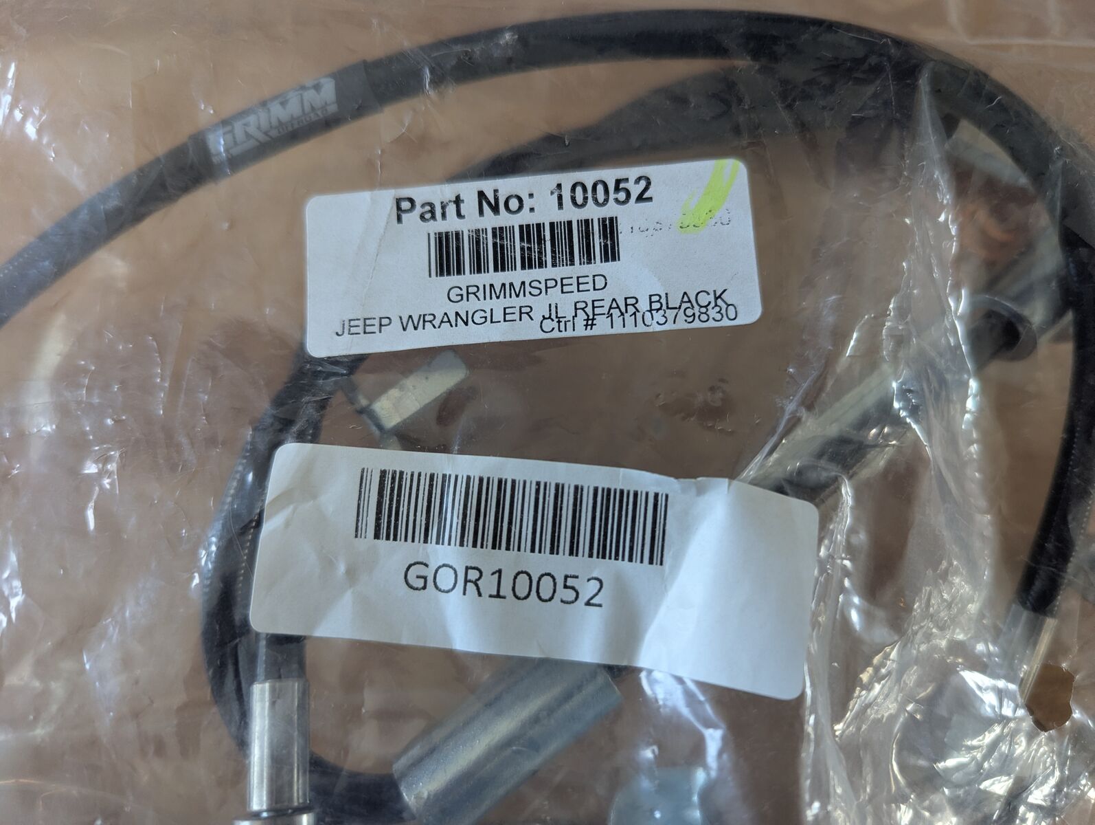 Grimm Offroad extended rear Rubicon Brake line - Jeep Wrangler JL/JLU