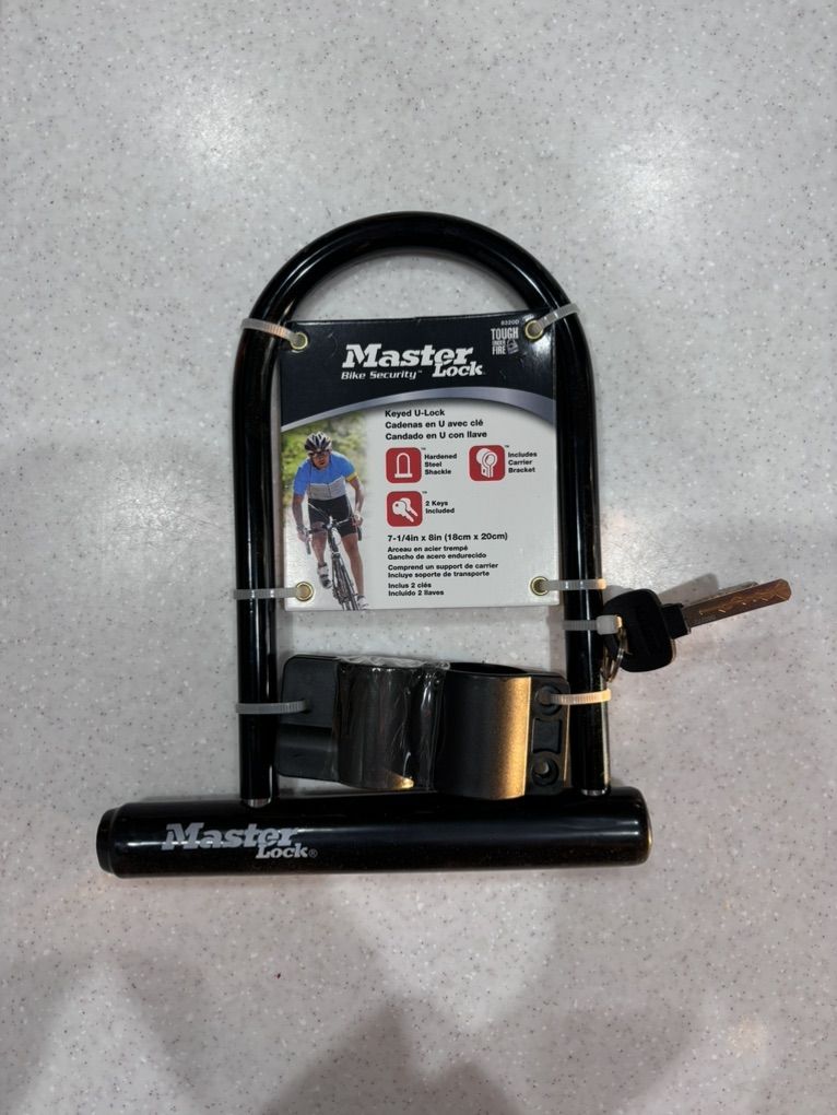 NEW MASTER LOCK BIKE LOCK