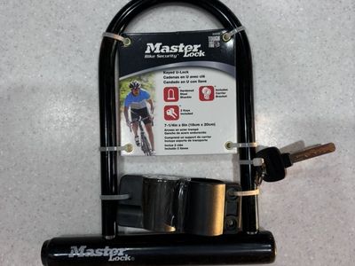 NEW MASTER LOCK BIKE LOCK