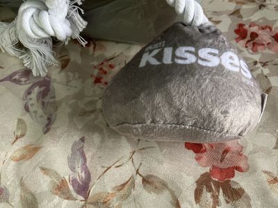 New Dog Toy Hersheys Kiss