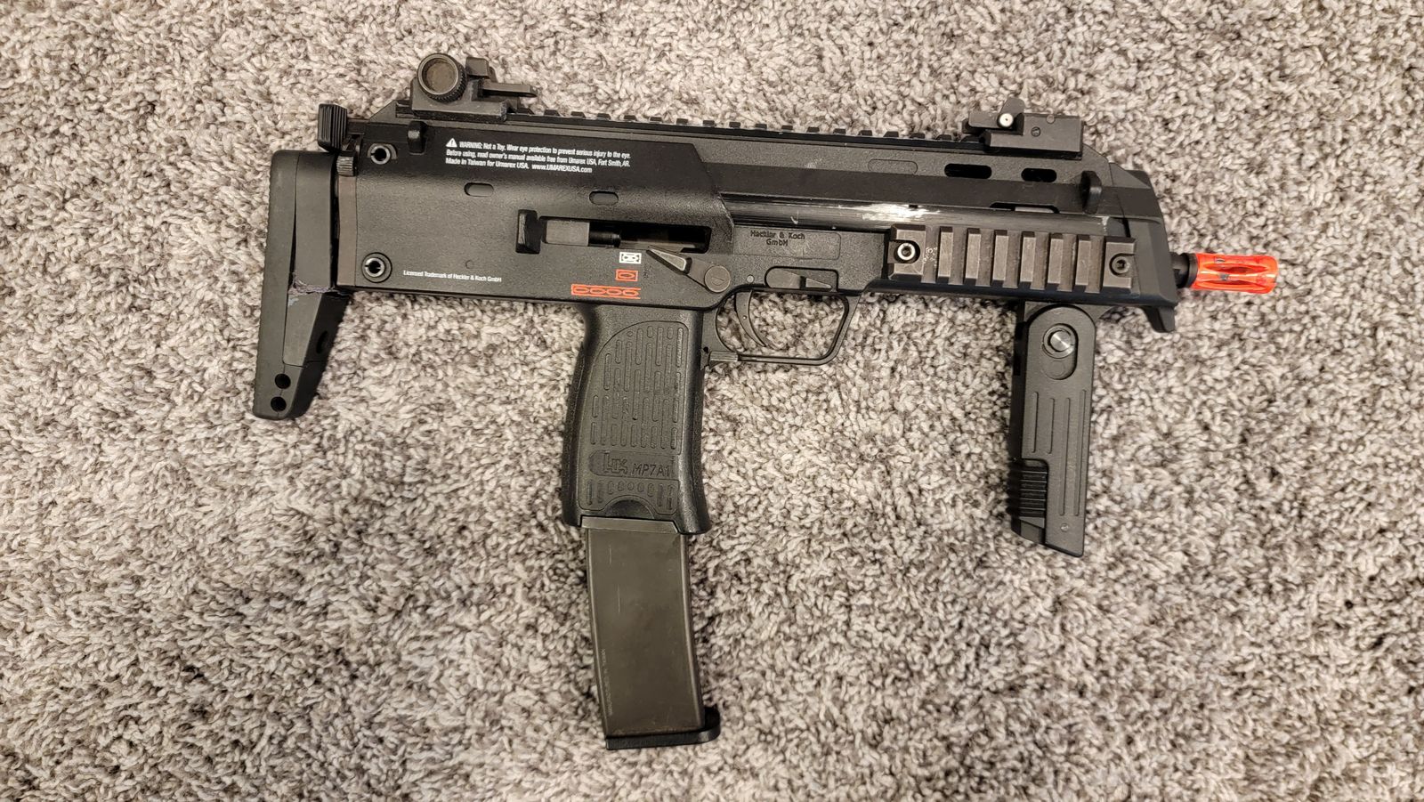 KWA HK MP7 GBB Airsoft Gun - $175