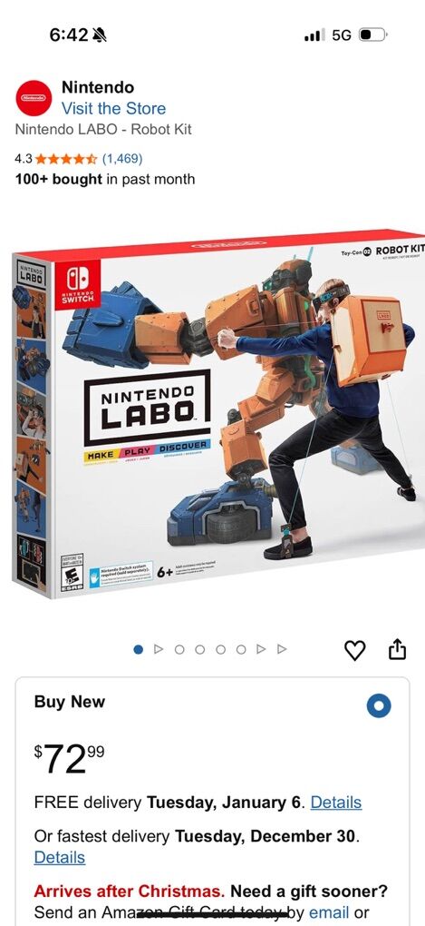 Nintendo LABO - Robot Kit