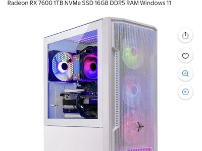 Skytech Archangel Gaming PC - AMD Ryzen 5 7600