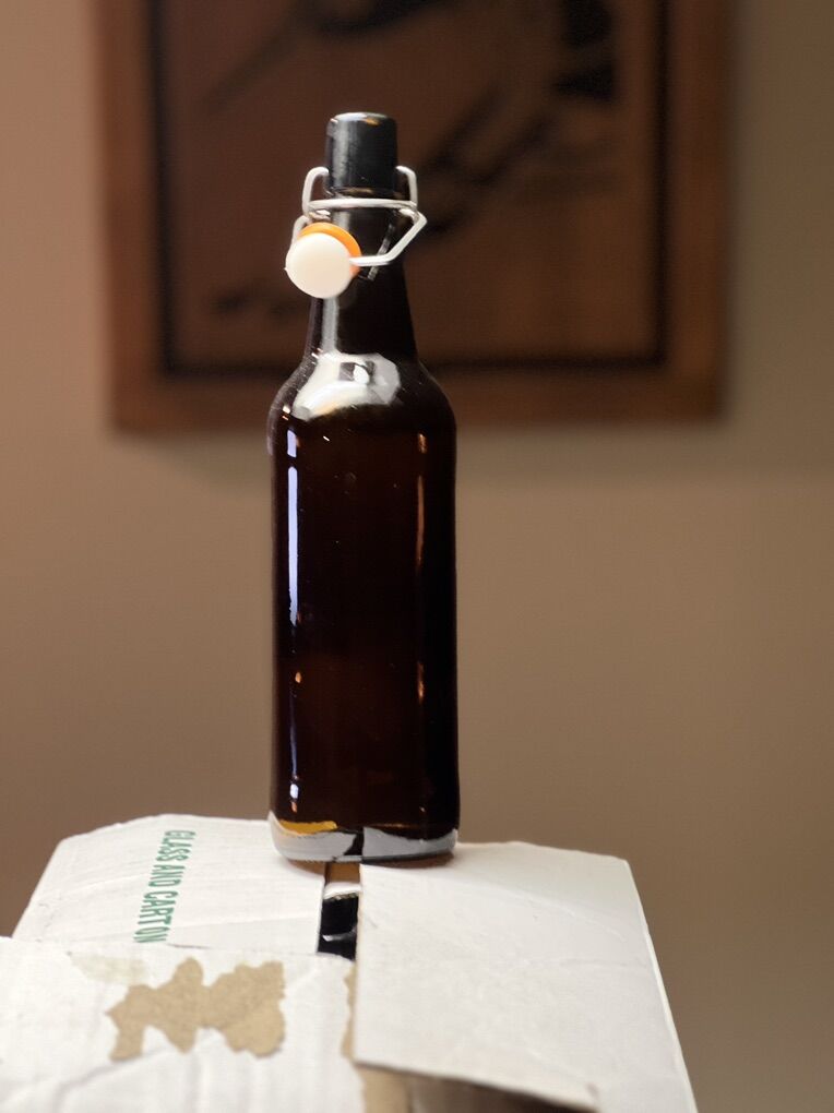 EZ Cap 20 OZ Amber bottles