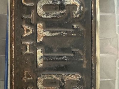ISO 1949 Utah License Plates