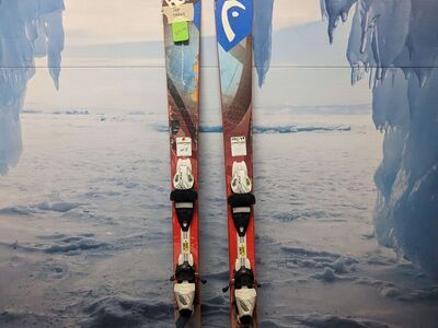Used Head The Jr Caddy 81 Ski w/ Tyrolia LRX 7.5 Adjustable Binding 161cm