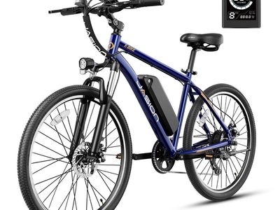 JASION EB5 blue E-Bike - Electric Bicycle with Display