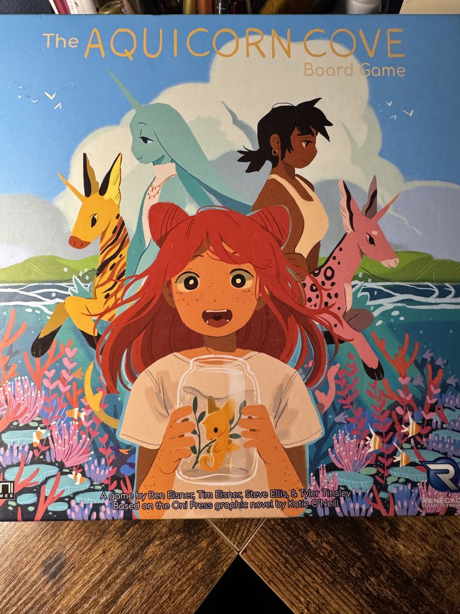 *NEW* The Aquicorn Cove Board Game - includes ALL pieces (factory sealed!)