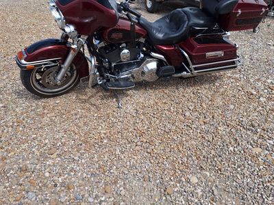 Harley-Davidson Electra Glide Classic Motorcycle - Maroon Touring Bike