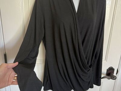 Christian Siriano New York Black L Women's