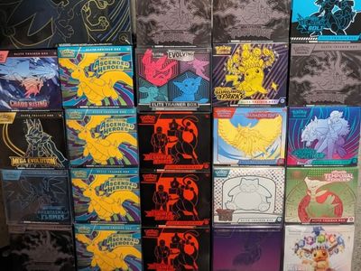 Pokemon Cards ETBs and More $30+