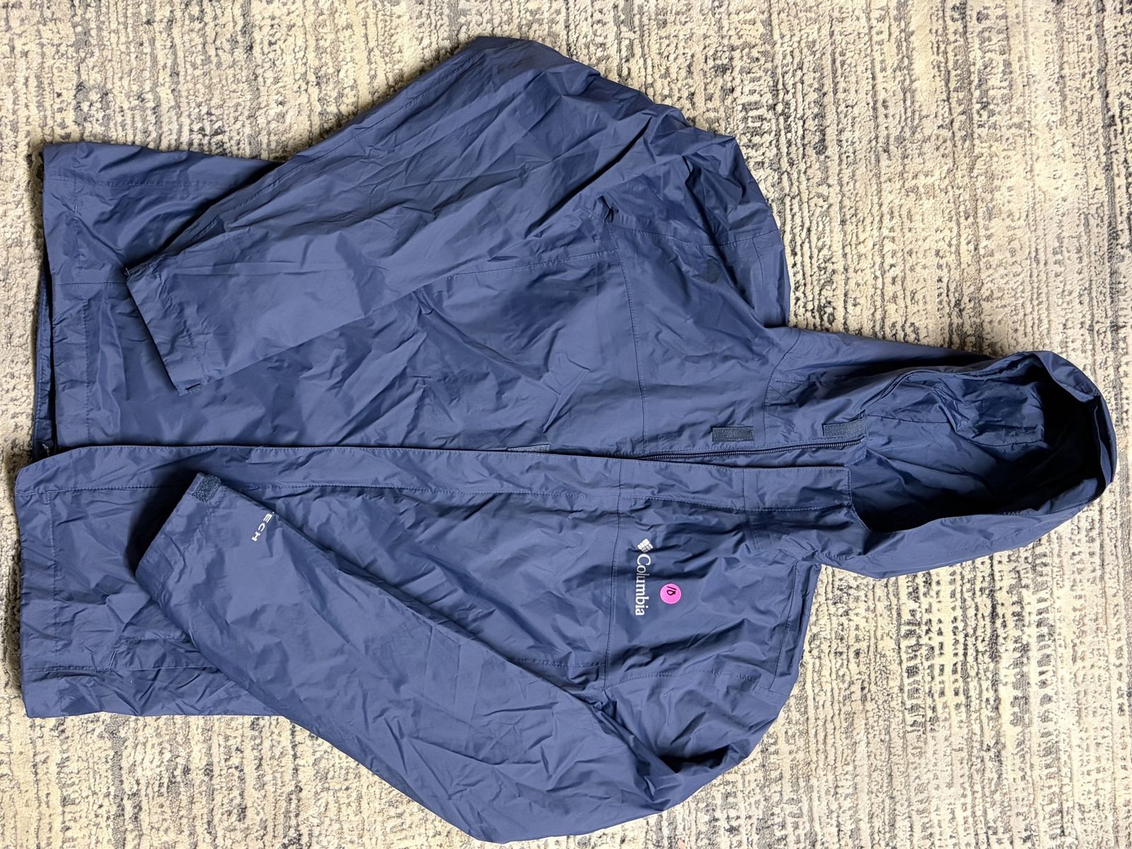 Columbia Rain jacket with Omnitech Size Men’s Small