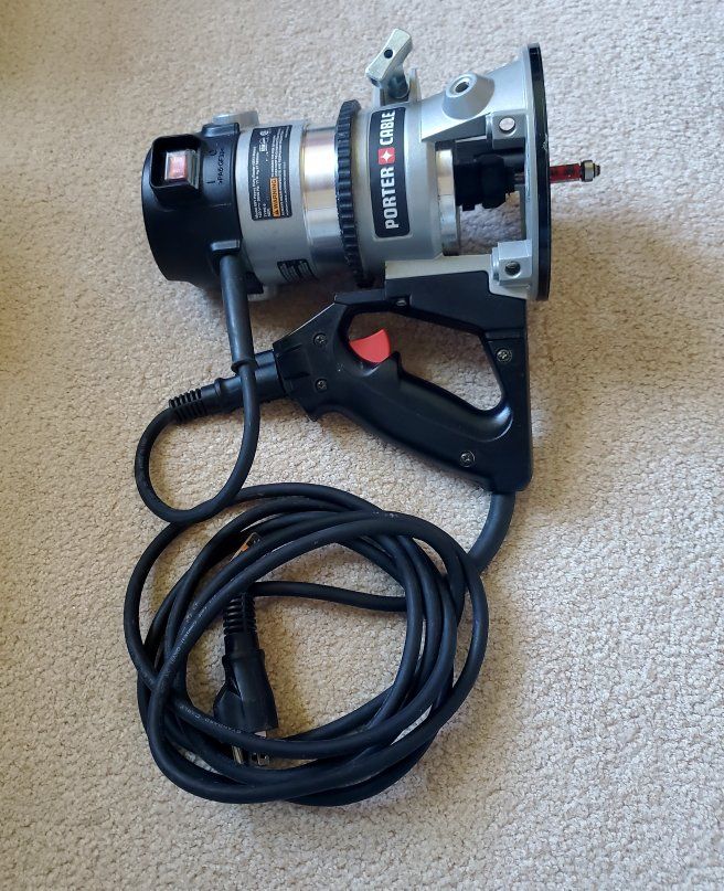 PORTER-CABLE Heavy Duty Router - Corded Electric, Excellent Condition