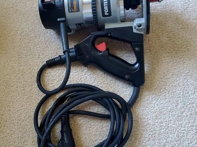 PORTER-CABLE Heavy Duty Router - Corded Electric, Excellent Condition