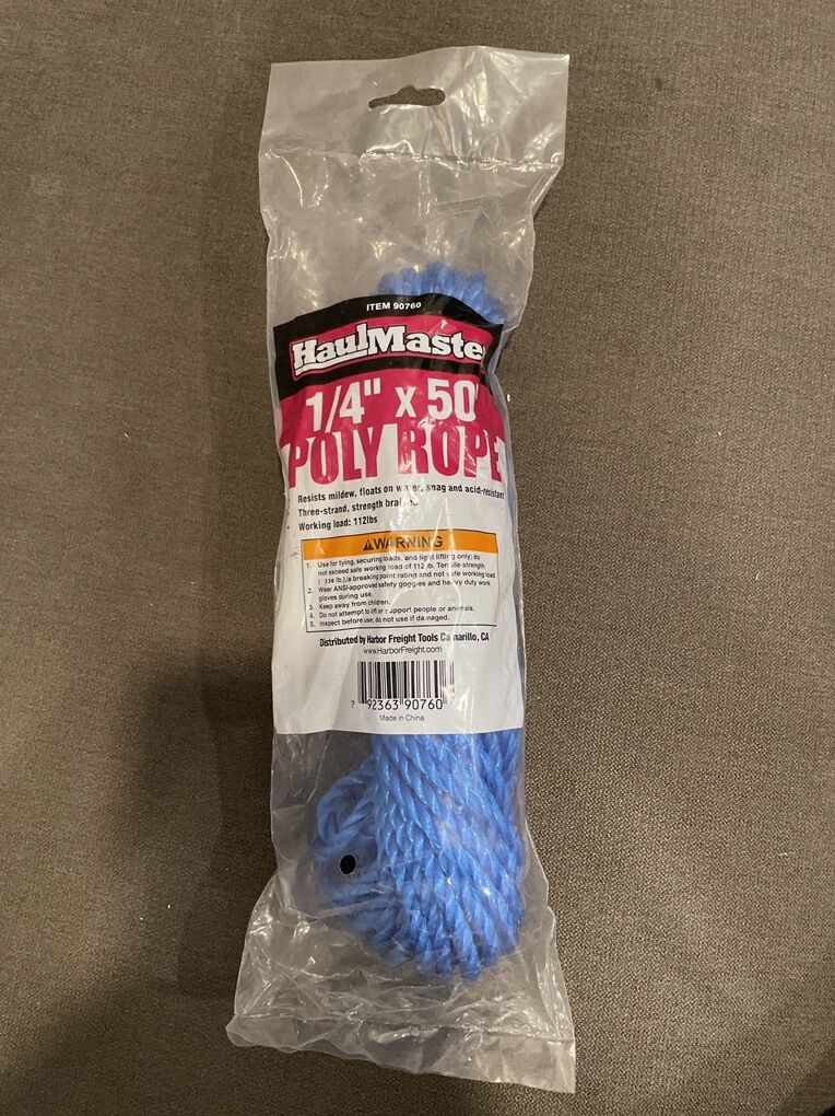 Haul Master Poly Rope NEW