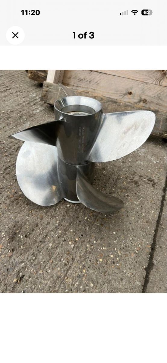 Two Sets Volvo Penta SX Dou-Props F8 Sets