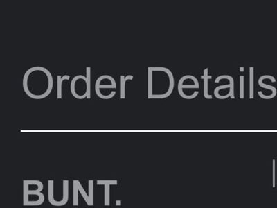 BUNT Tickets X2