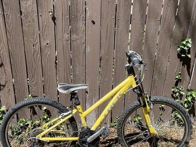 Extra small women's Trek Skye Mountain bike with front shocks and 26" wheels