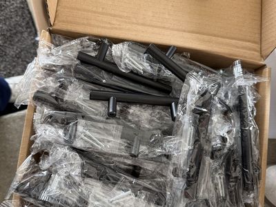 Black cabinet drawer handles or pulls 56 quantity