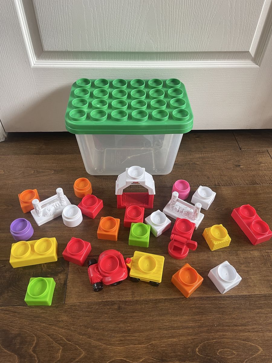 Fisher Price Little People Builders blocks