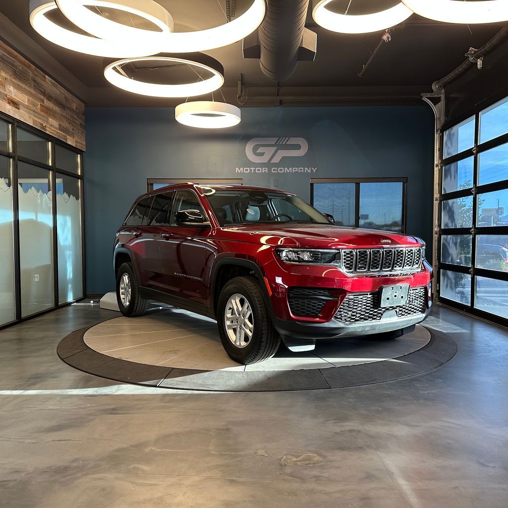 2023 Jeep Grand Cherokee Laredo — rebuilt & branded title, 19% below market
