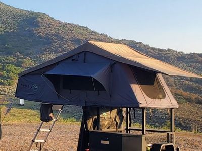 Custom built camping utility trailer