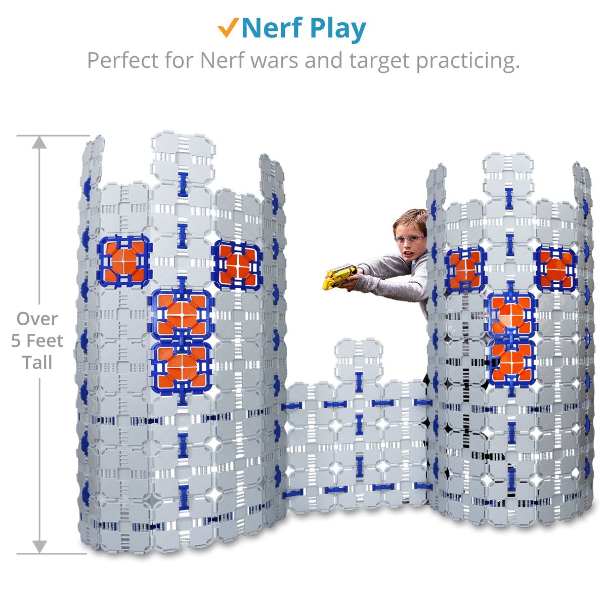 Nerf and Laser Tag Blaster Boards - perfect for backyard fun!