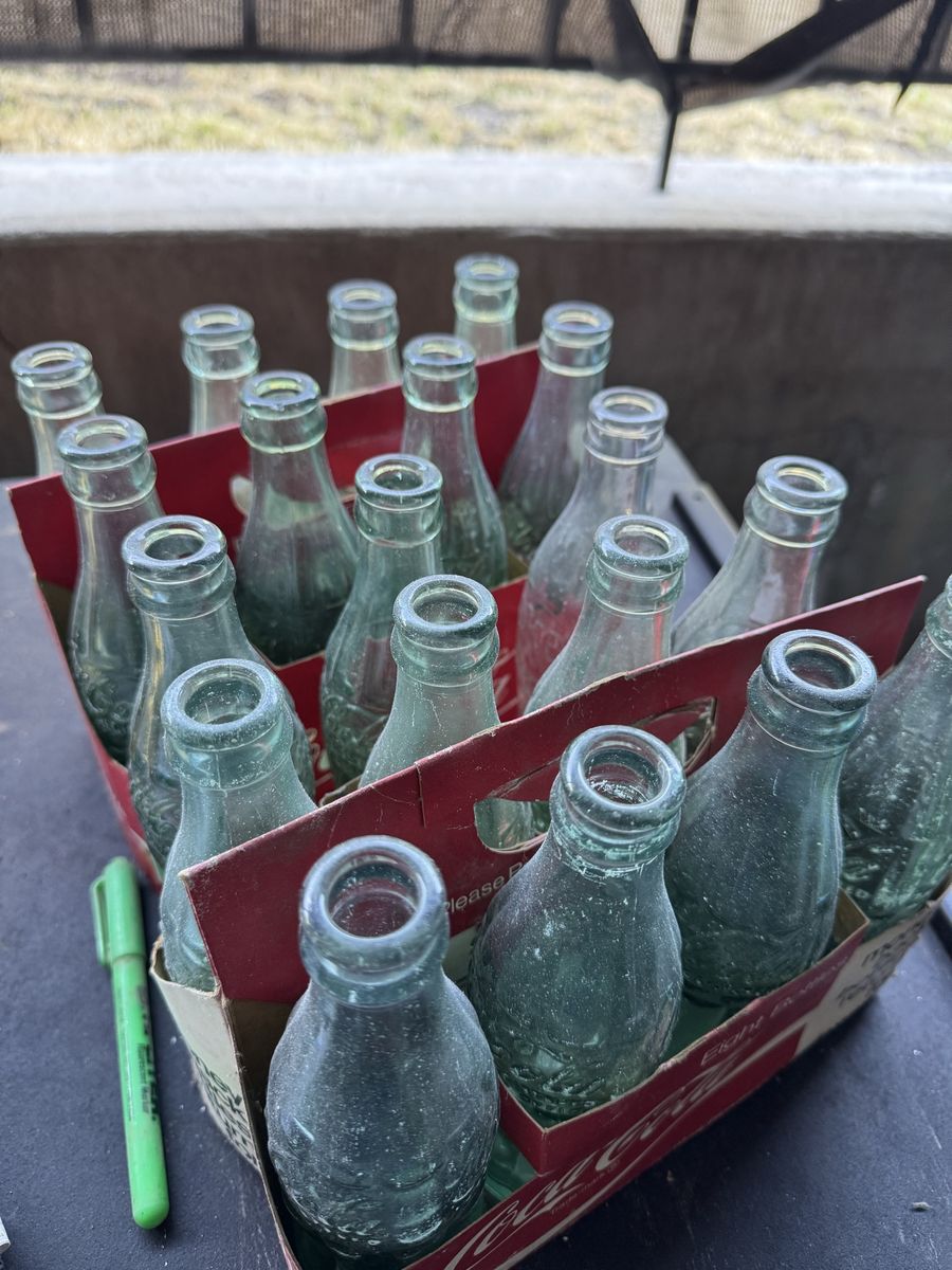 Coke bottles