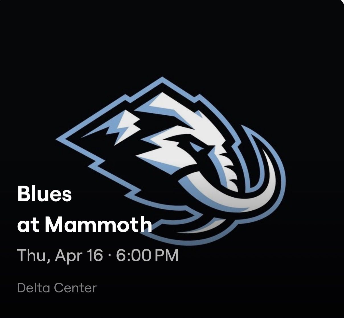 Mammoth Vs St Louis Blues Lower Bowl