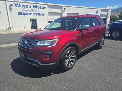 2018 Ford Explorer Platinum