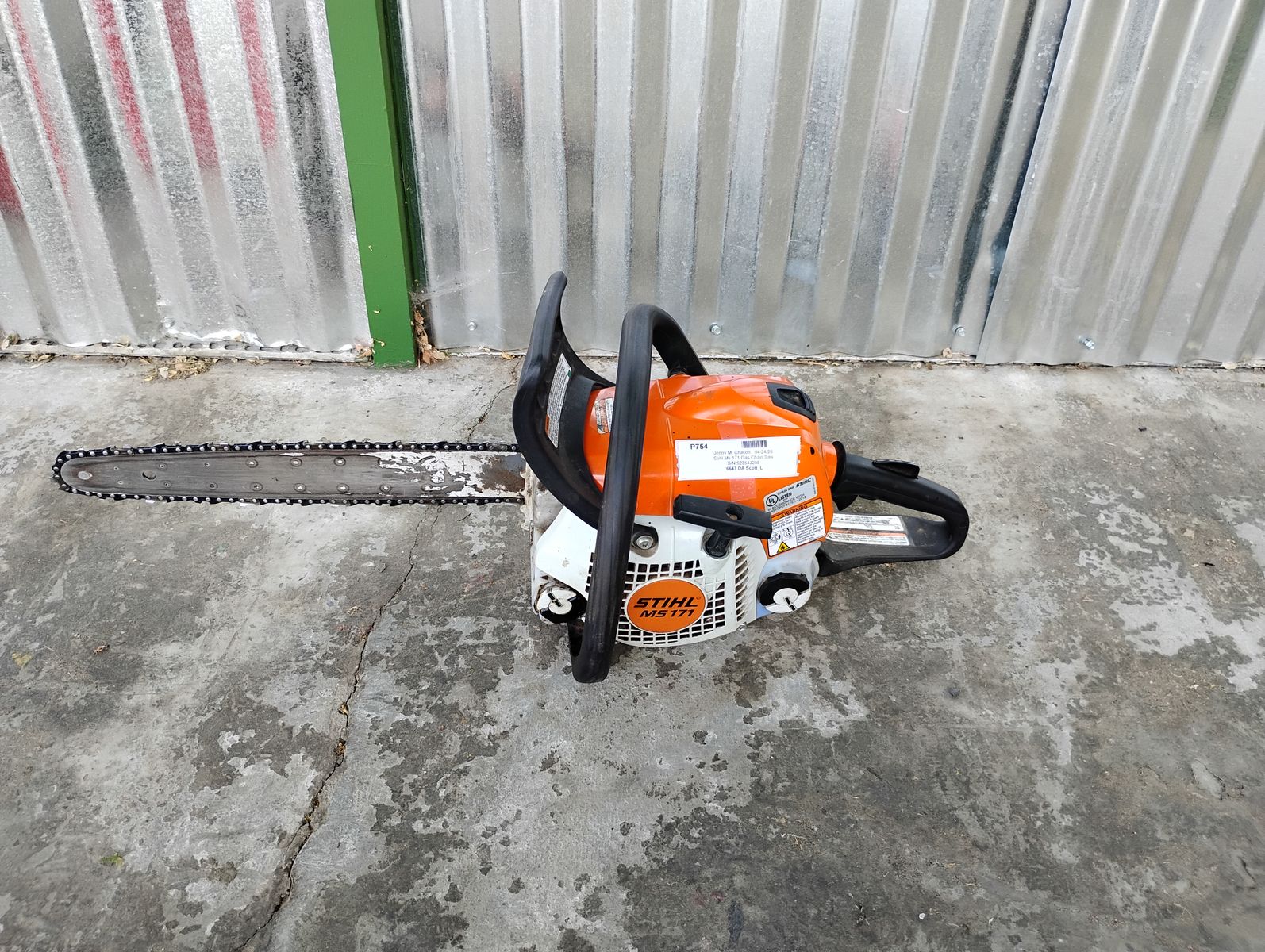 STIHL MS 171 Gas Powered Chainsaw