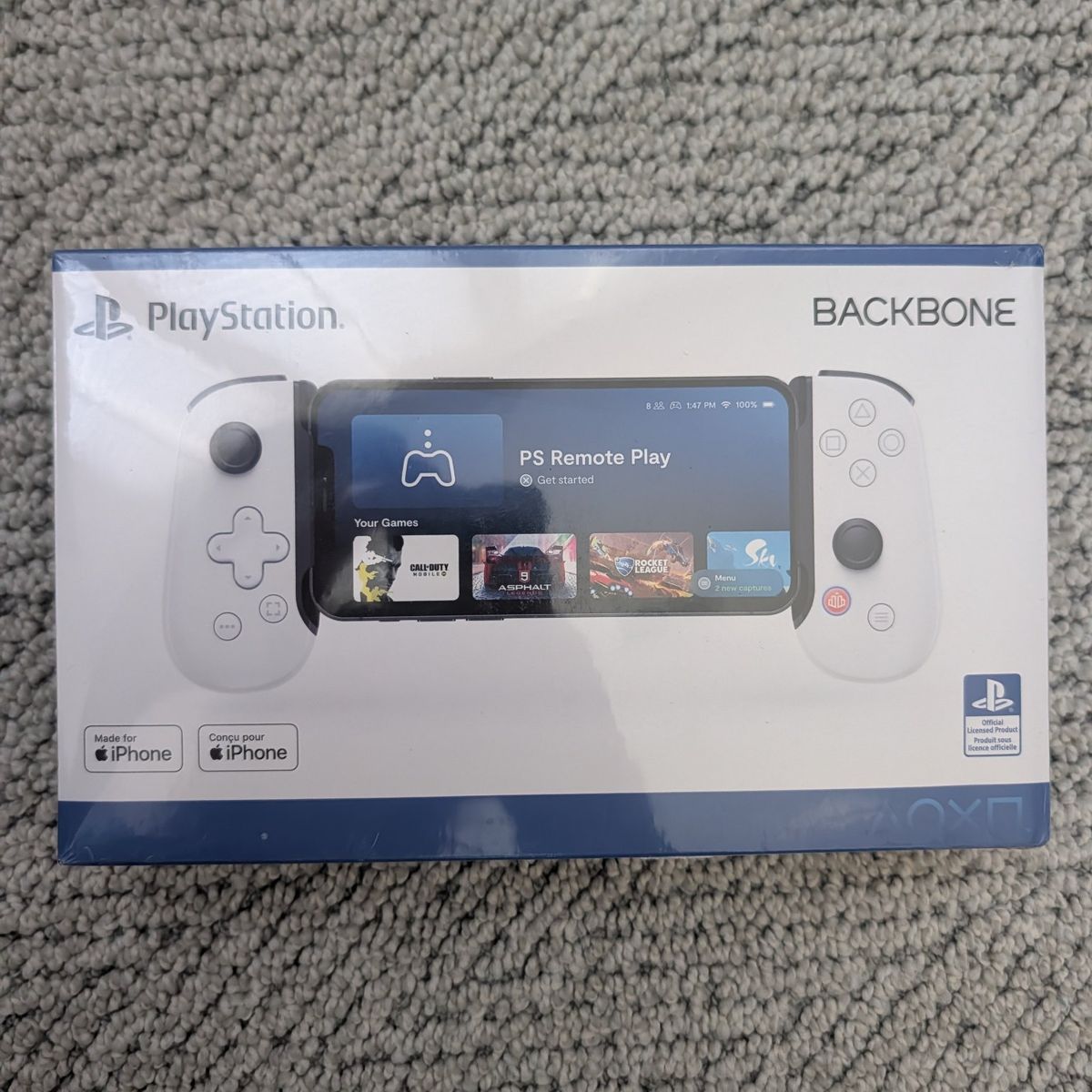 Backbone One PlayStation Edition Mobile Gaming Controller for iPhone