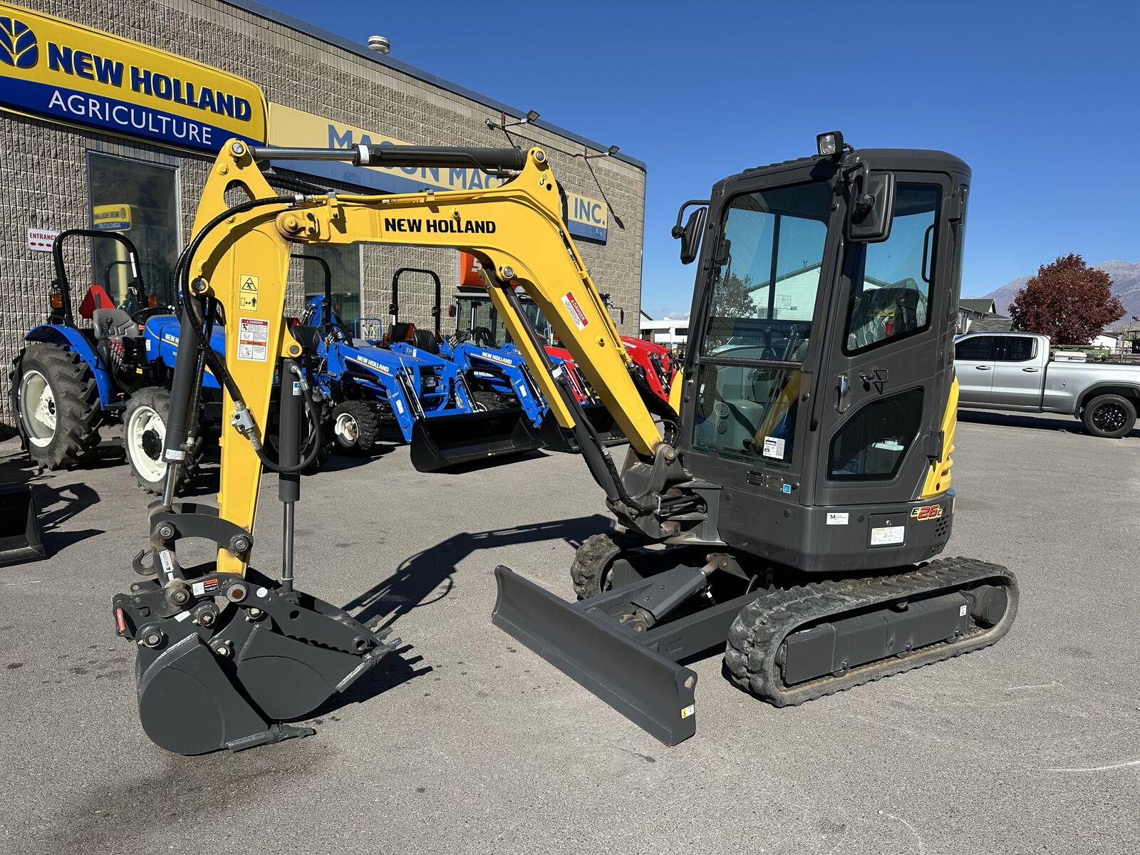 New Holland E26C Mini Excavator