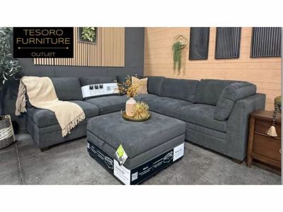 TISDALE MODULAR SECTIONAL WE OFFER DELIVERY