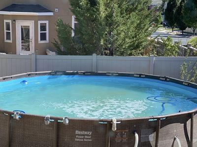 21” Above Ground Pool with Pump