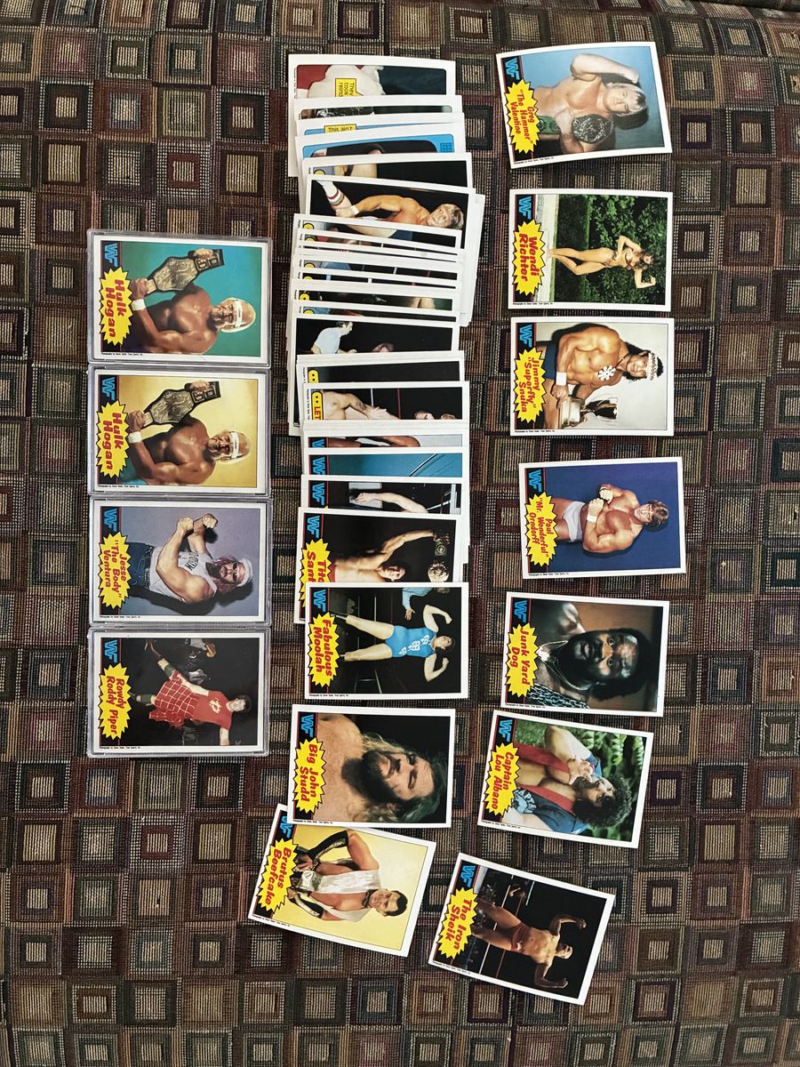 1985 WWF Topps wrestling cards