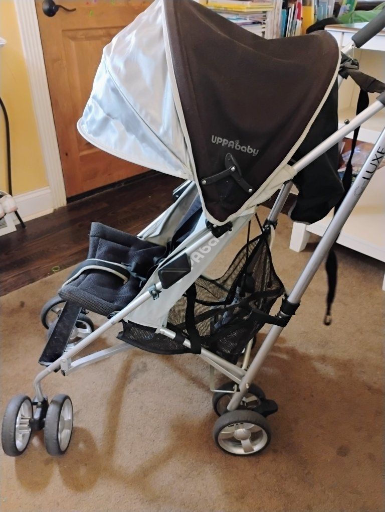 UPPAbaby G-LUXE Lightweight Stroller - Silver/Black