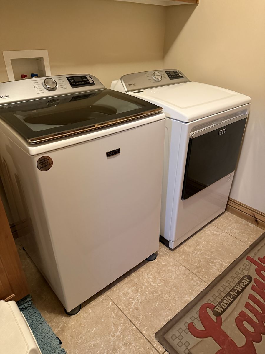 Maytag washer and dryer