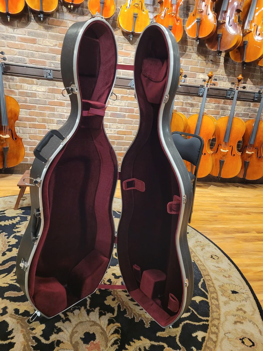 3/4 ABS Hard-shell Cello Case, lightly used