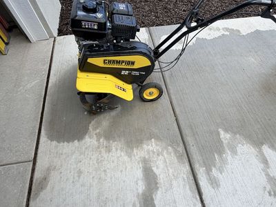Champion 212cc 22-Inch Front Tine Garden Tiller