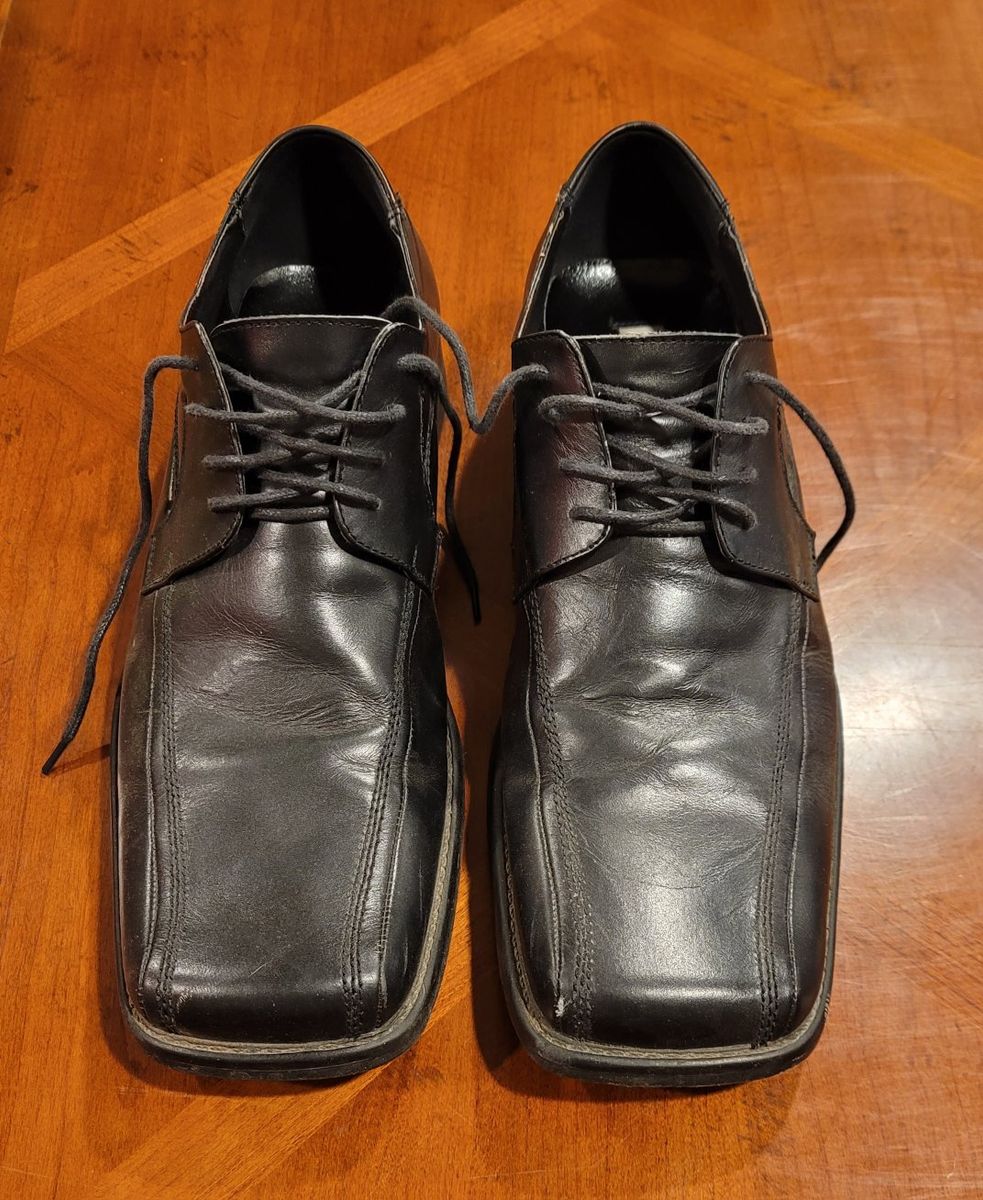 Steve Madden Men's Size 12 Black Dress Shoes