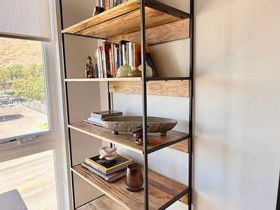 Basically BRAND NEW West Elm Industrial Solid Wood Modular Bookshelf (33")