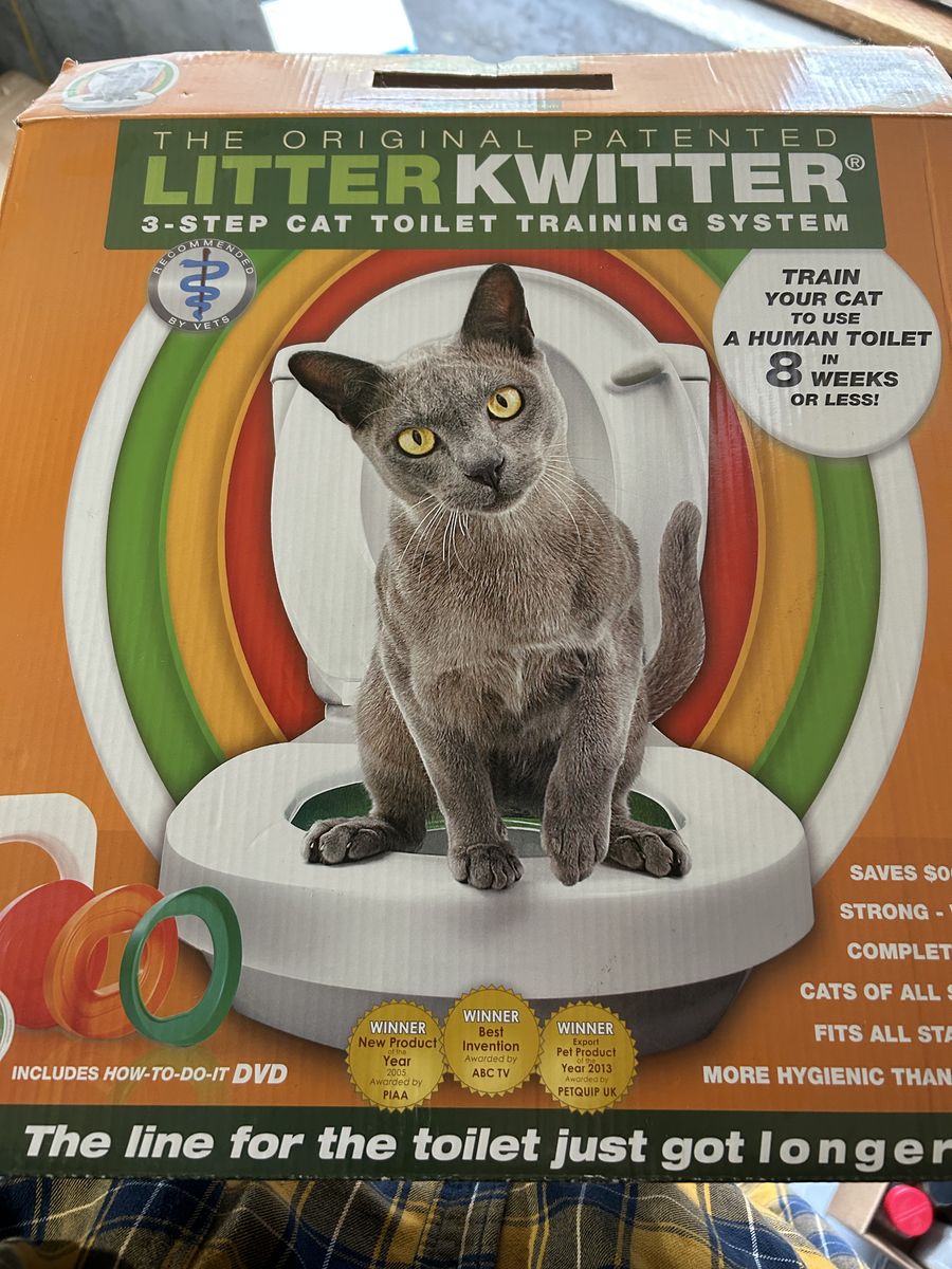 Free Cat Toilet Training Kit