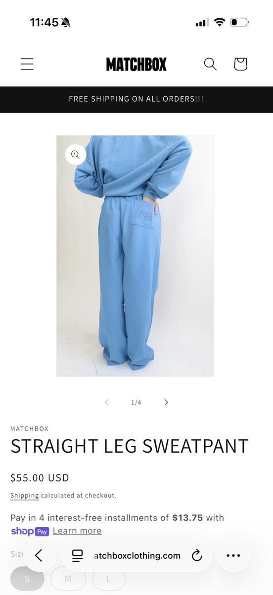 Matchbox sweat set