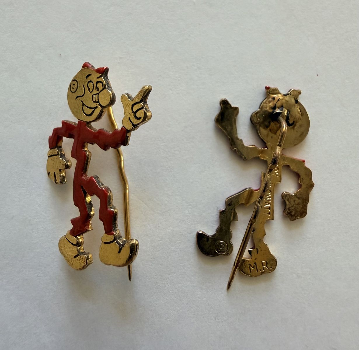 Collectable 1” READY KILOWATT Pin
