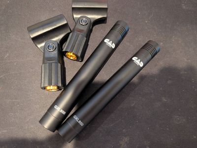 CAD GXL800 Small Diaphragm Cardioid Condenser Microphone (Pair)