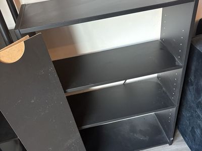 Black Target Room Essentials Bookcase Shelves