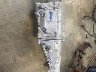 Rebuilt Muncie 4-speed manual transmission