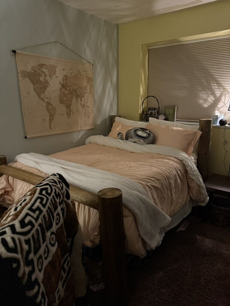 Rustic Log Bed Frame – Twin/Full/Queen/King