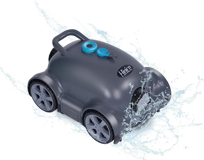 Robotic Pool Cleaner Automatic Cordless Pool Vacuum